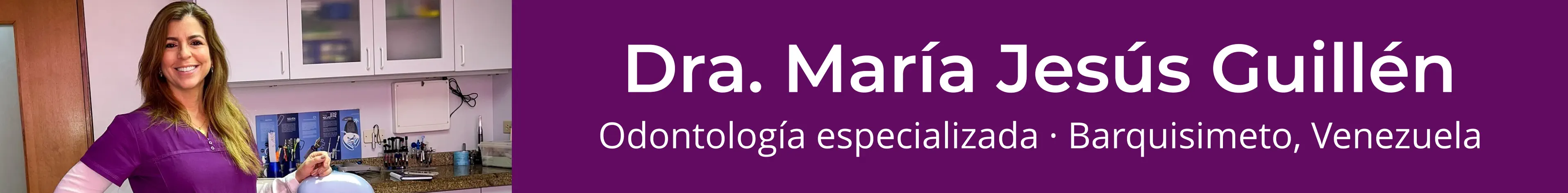 Odontóloga María Jesús Guillén