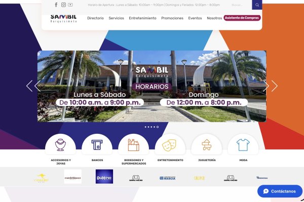 Sambil Barquisimeto website